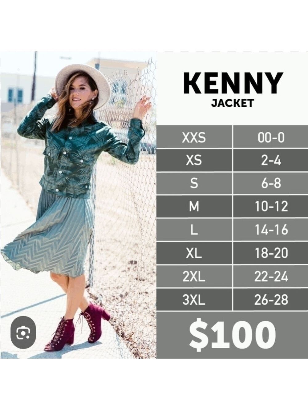 Lularoe Kenny Jean jacket and ribbed pencil dress--NWT! - Picture 15 of 15